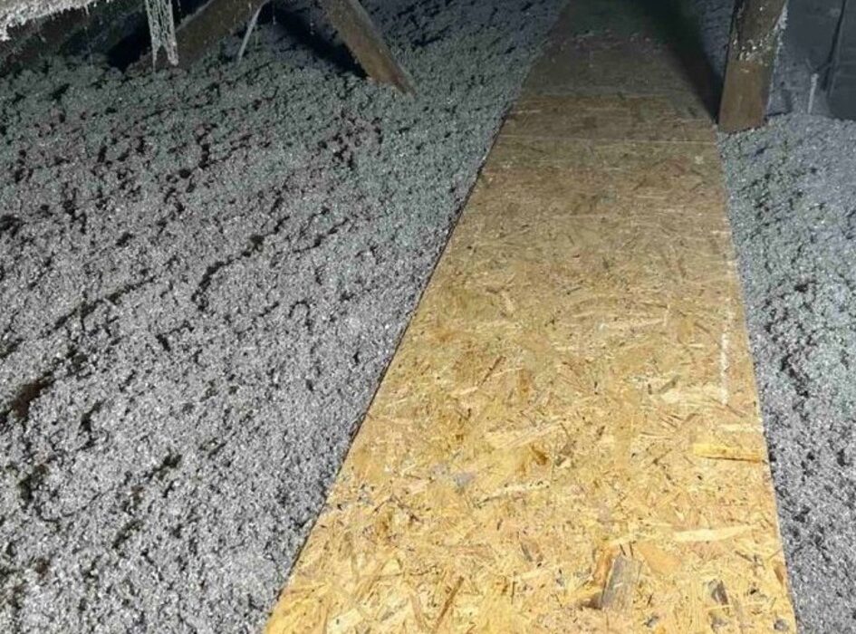 soufflage de cellulose ouvert